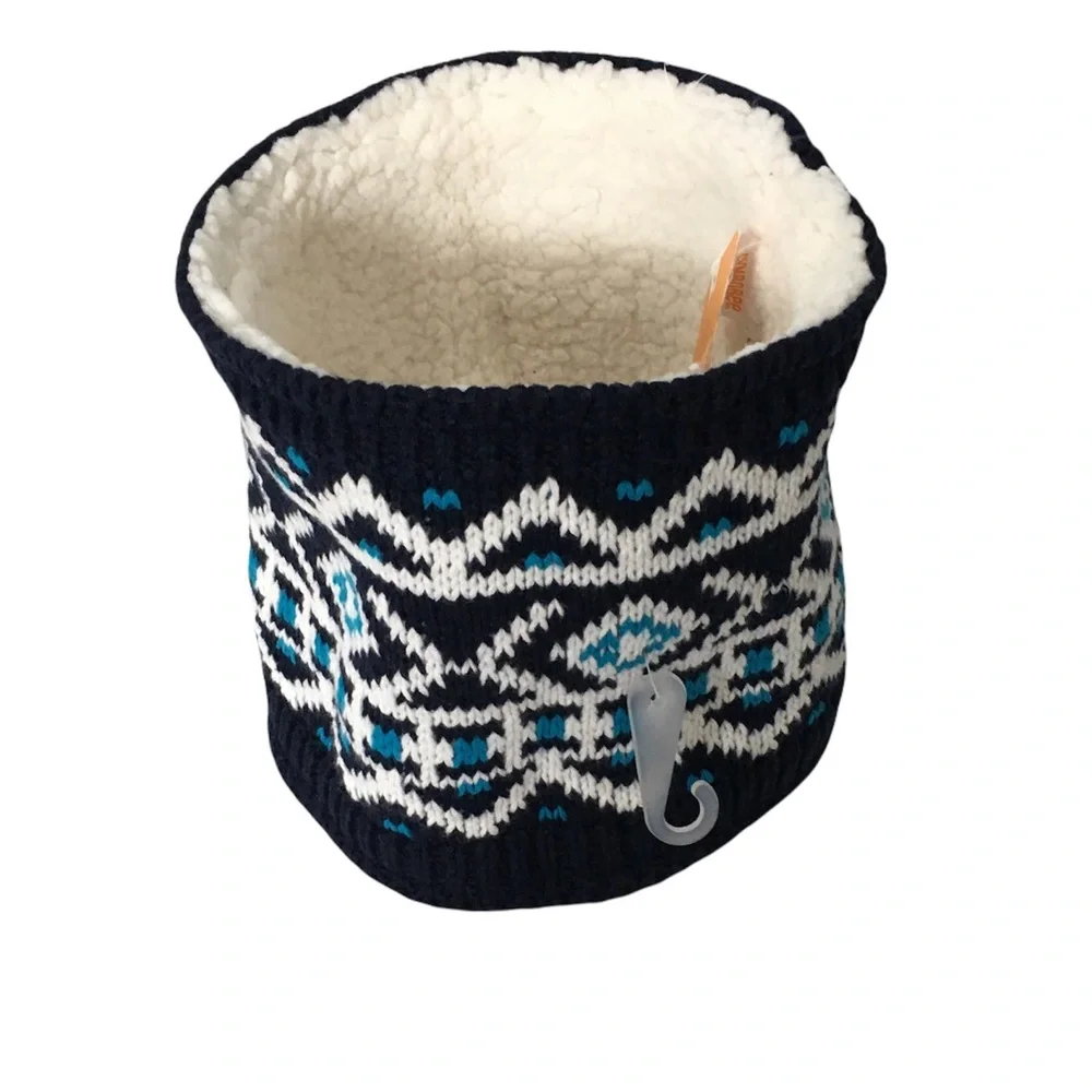 NWT Gymboree Kids Knit/Fleece Warm Winter Ear Warmer Headband Fair-isle Pattern